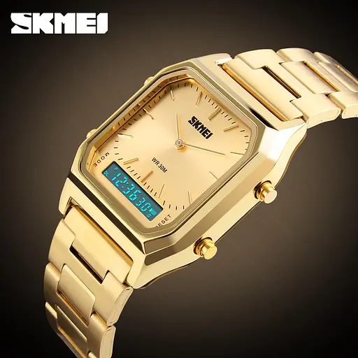 Наручний годинник жіночий 1220GD Gold Skmei acs0030839 - фото 3