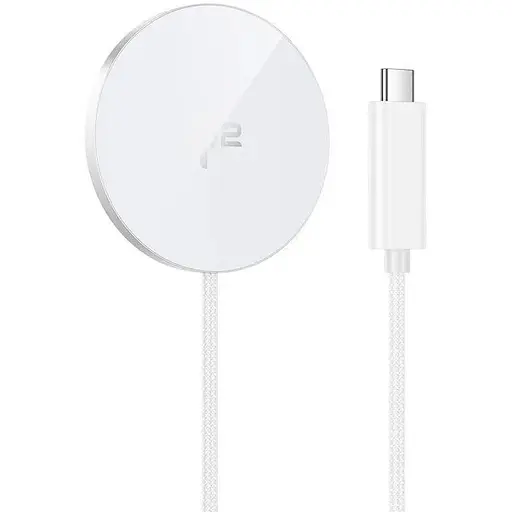 Заряджання Qi HOCO Fast Qi2 magnetic wireless fast charger CW63 |1.2m, 15W Max, 2A| - фото 1