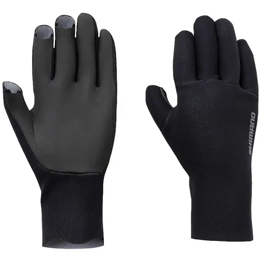 Рукавички Shimano Chloroprene EXS 3 Cut Gloves M Black - фото 1