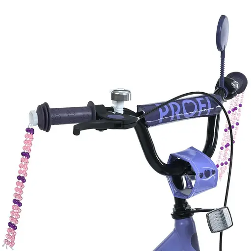 Велосипед дитячий MB 16043-1 колеса 16 дюймів, фіолетовий - фото 2