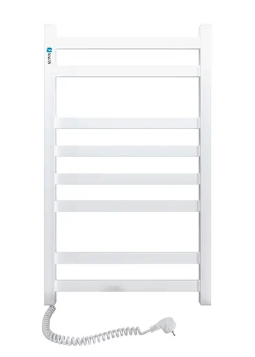 Електрична рушникосушарка Navin Авангард 480x800 ліва 12-028150-4880, Білий, Ліве - фото 1