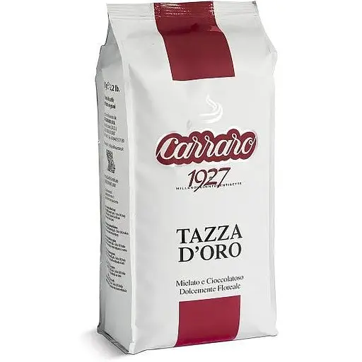 Кофе в зернах Carraro Tazza D’Oro 1 кг - фото 1