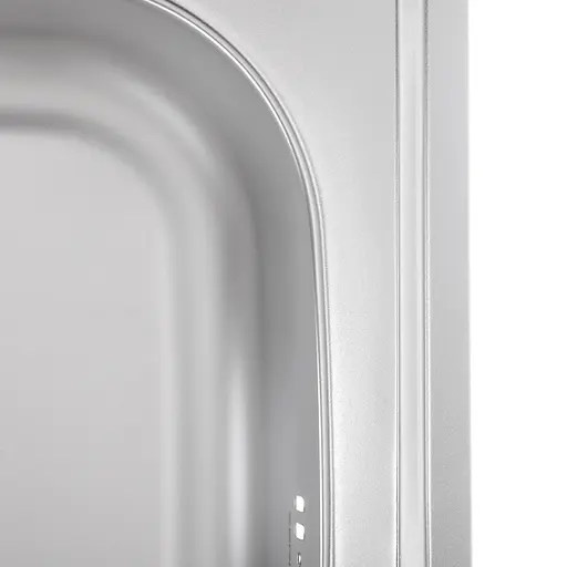 Кухонная мойка Zerix Z5050-08-180E Satin ZS0582, Нержавеющая сталь - фото 2