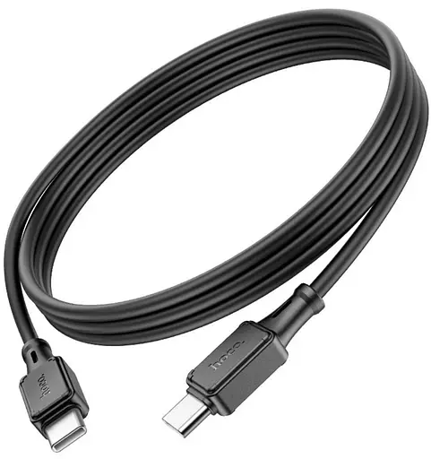 USB кабель Hoco X101 Type-C/Type-C silicone cable 60W 1 м/30 - фото 3