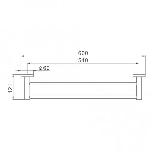 Полотенцедержатель Frap F30109 - фото 2