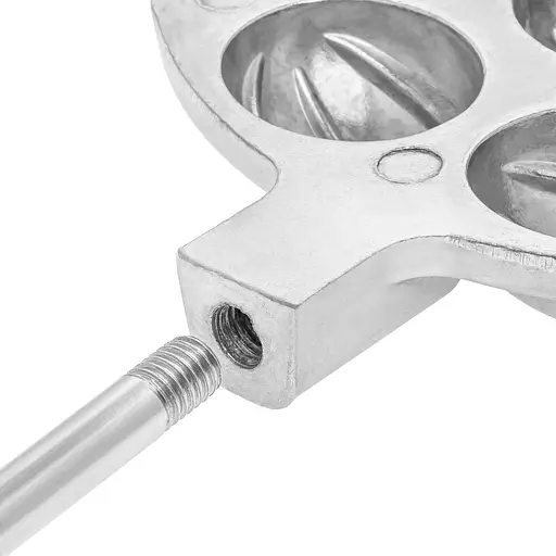 Орешница форма для выпечки орешков на 12 половинок орехов со съемными ручками ХЭАЗ, ХЕАЗ Серый 87441 - фото 4