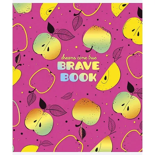 Зошит учнівський "Brave book" 024-3022L-1 у лінію, 24 аркуша