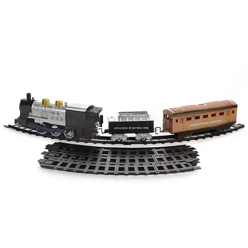 Іграшкова залізниця з паротягом і вагонами IM256