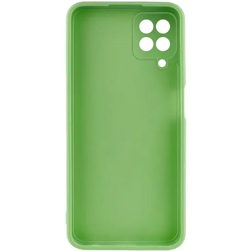 Силиконовый чехол Candy Full Camera для Samsung Galaxy M33 5G Зеленый/Green - фото 2