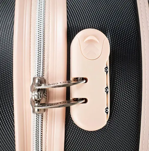 Валіза Semi Line 20" (S) Black/Pink Cream (T5671-2) (DAS302670) - фото 8