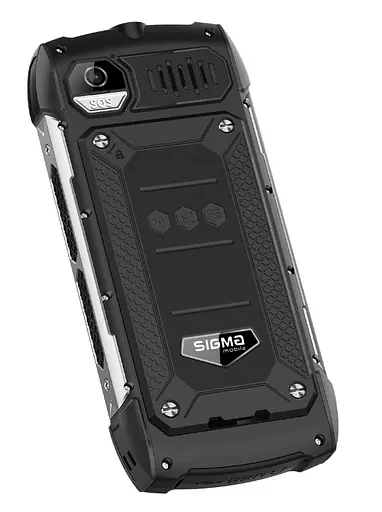 Телефон Sigma X-treme PK68 Black UA UCRF - фото 3