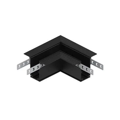 Соединитель угловой Ardero LD2006 для шинопровода CABM1002 черный - фото 1