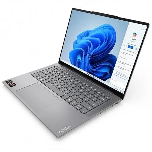 Ноутбук Lenovo Yoga Pro 7 14ASP9, (83HN002HRM), AMD Ryzen AI 9365, 14.5inch, RAM 32GB, SSD 1TB, AMD Radeon 880M Graphics, No OS, Luna Gray - фото 4