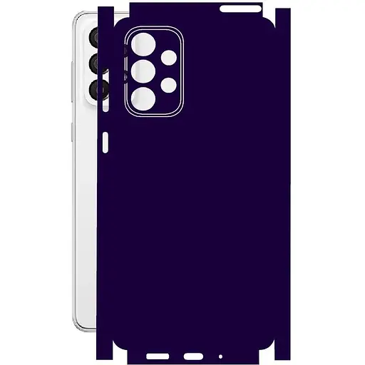 Захисна плівка StatusSKIN для Samsung Galaxy A73 5G A736 Корпус Вініл Фіолетова глянцева - фото 1
