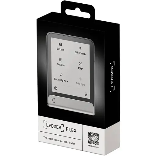Криптокошелек Ledger Flex Black/Silver [137015] - фото 6