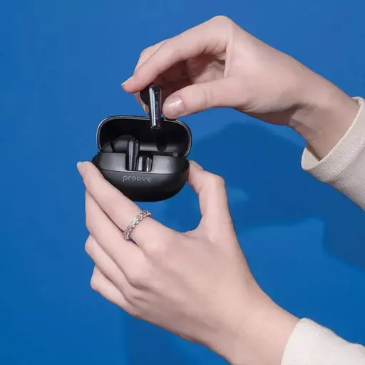 Бездротові навушники Proove Blitz, TWS, ANC, BT5.3, 40mAh, 500mAh, 8h, white UA UCRF - фото 8