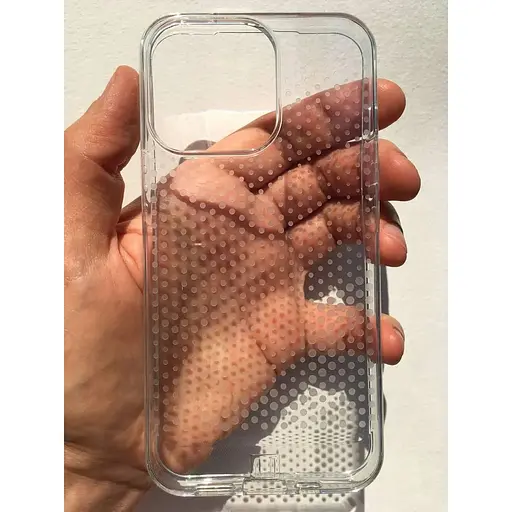 Оригінальний протиударний силіконовий чохол UAG Lucent для iPhone 13 Pro (6.1") Ice (11315N314343) - фото 8