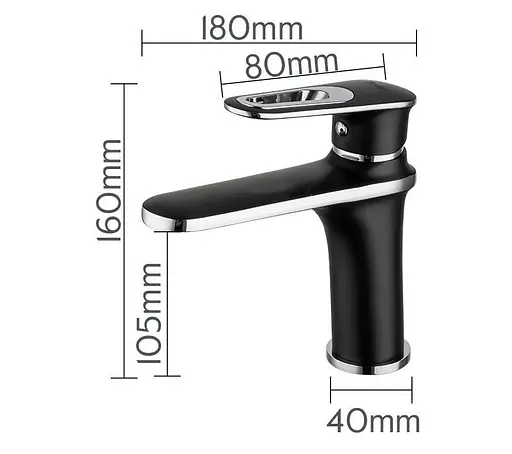 Змішувач для умивальника Frap F1049-6 - фото 4