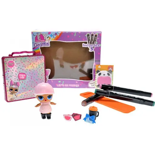 Детская кукла L.Q.L Bambi EY2412 с аксессуарами - фото 1