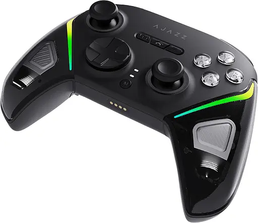 Бездротовий геймпад Ajazz GP100 RGB чорний (GP100-B) - фото 3