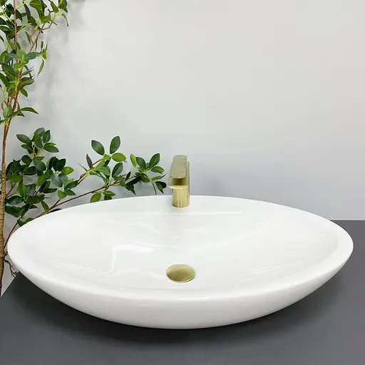 Умивальник VBI Cesena white накладний VBI-015501, Білий - фото 4