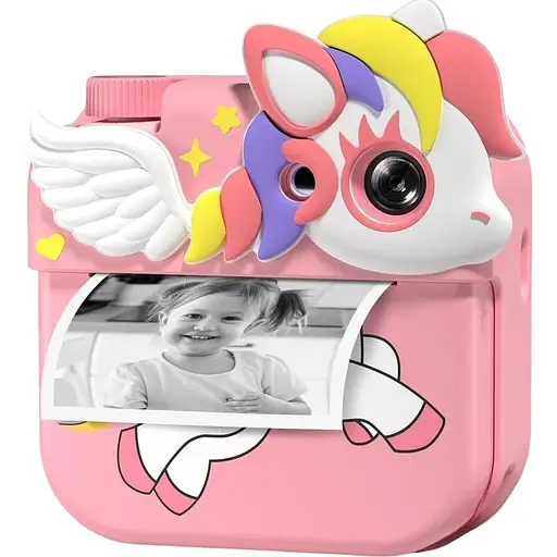 Мгновенная детская цифровая камера Hangrui 1080P с бумагой для печати и картой 32G TF, 2.4 дюйма