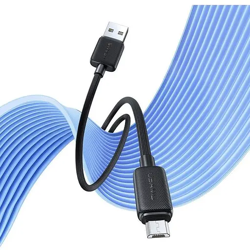 Кабель Usams US-SJ690 USB-A to Micro-USB 18W 2A 1m Black [138997] - фото 3