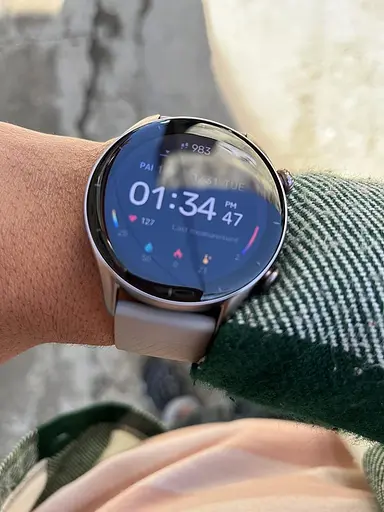 Годинник розумний Amazfit GTR 3 Moonlight Grey (сірий) - фото 7