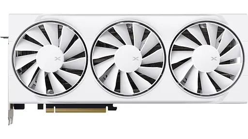 Видеокарта XFX AMD Radeon RX 9070 XT 16GB Swift White Triple Fan Gaming Edition (RX-97TSWF3W9) (GDDR6, 256 bit, PCI-E v5.0 x16) - фото 1