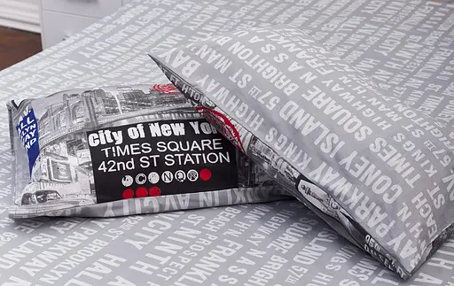 Набір наволочок Moon&Star Бязь Gold Люкс New York 50х50 см 2 шт - фото 3