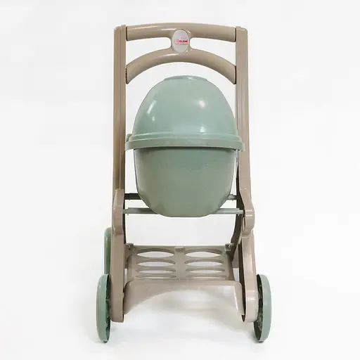 Коляска для ляльок з люлькою Doloni 0121/01eco бірюзовий - фото 3