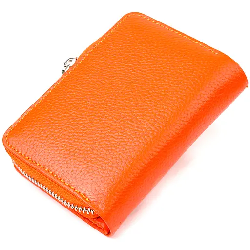 Кожаный женский кошелек Canpellini 9.5х13.2х3 см acs0025111 - фото 2