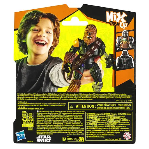Игрушка-фигурка Hasbro MixMashers Star Wars Chewbacca (F9479_G0297) - фото 5