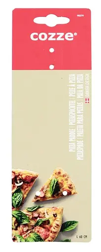 Лопата для пиццы Cozze перфорированная алюминиевая 60 см (90379) - фото 3