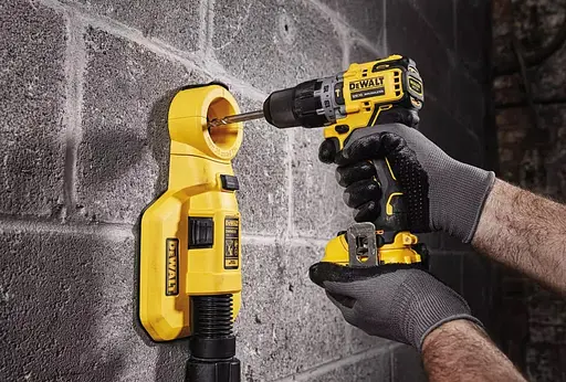 Дрель-шуруповерт аккумуляторный ударный DeWalt с АКБ и ЗП DCD706D2 - фото 3