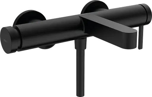 Смеситель для ванны Hansgrohe Finoris 76420670 черный матовый - фото 1