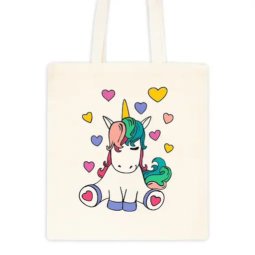 Набір екосумка-розмальовка „Юнікорн“ бавовна 220 г/м2 38х42см ROSA Talent [CD] - фото 6