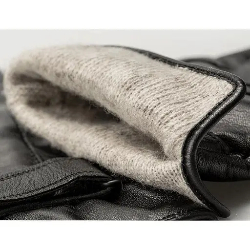 Рукавички шкіряні жіночі Xiaomi QIMIAN Black size XL STW701C [34417] - фото 5