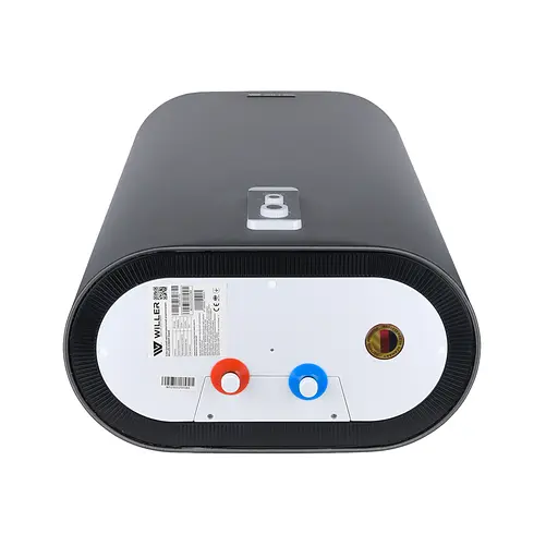 Водонагрівач Willer Grand 2 кВт, сухий ТЕН, 50 л, прямокутний, вертикальний, темно-сірий (EV50DR) - фото 5