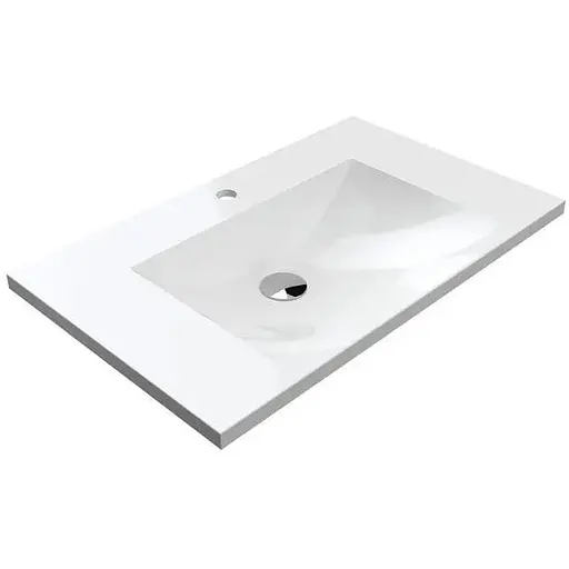 Умивальник Omnires Naxos 46x76 white NAXOS760BP, Білий - фото 1