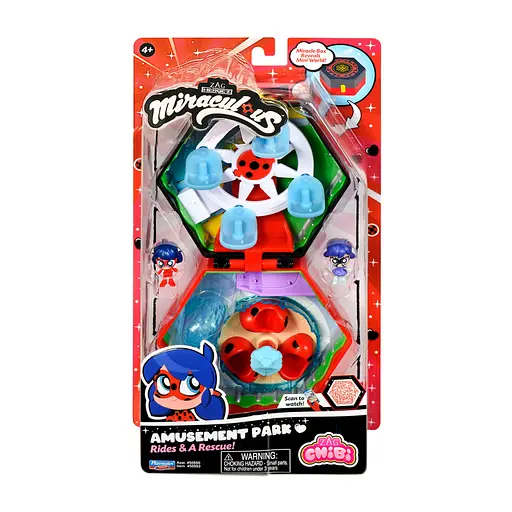 Ігровий набір Леді Баг та Супер-Кіт серії Chibi Парк розваг Miraculous 50553 - фото 2