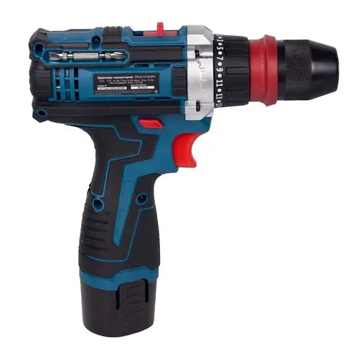 Шурупокрут-дриль акумуляторний Zenit Профі ЗПША-12/20 DFR 12В 2х2 А/год 25 Нм 350·1500 об/хв 1 кг - фото 2