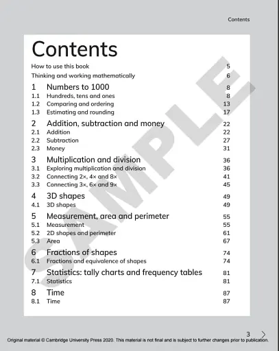 Cambridge Primary Mathematics 3. Workbook with Digital Access (1 Year) - фото 2