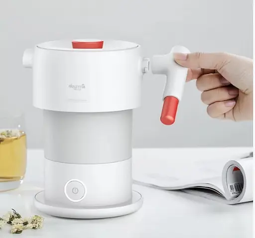 Електрочайник дорожній Deerma DEM-DH202 White - фото 3