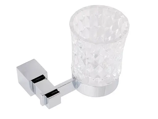 Склянка для зубних щіток Kugu C5 506 хром - фото 2