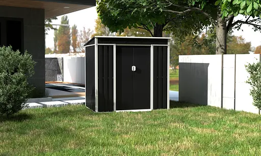 Хозблок-сарай металлический SS-02 (185х180х120см.) - фото 3