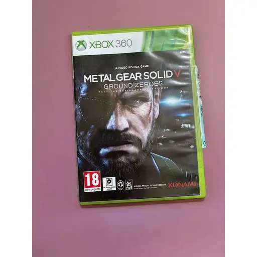 Диск с игрой на Xbox 360 лицензия Metal Gear Solid V, игра на Xbox 360 Metal Gear Solid V