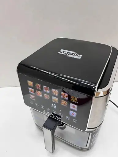 Мультипечь-аэрогриль Zepline ZP-00340 13 л, мощная аэрофритюрница-духовка 4200 Вт с двойным нагревом, электрическая фритюрница - фото 5