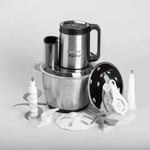 Многофункциональный блендер измельчитель Sokany SK-06035 LCD дисплей 900Вт 3.5л - фото 9