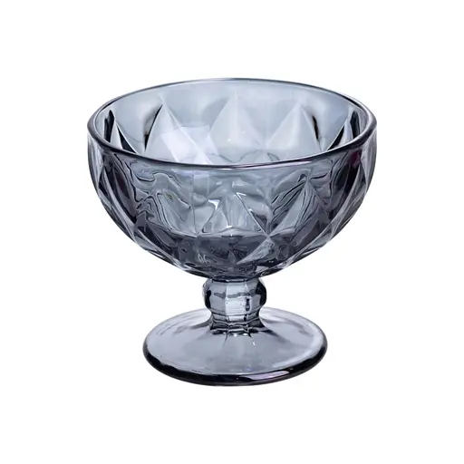 Набор креманок Fractal 6 штук по 300 мл. HP-19-271 прозрачная креманка для десертов йогуртов мороженого - фото 2